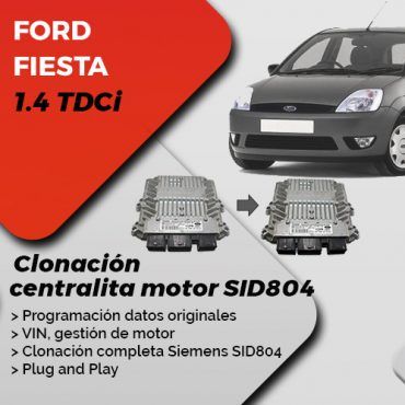 Clonación centralita motor Ford Fiesta