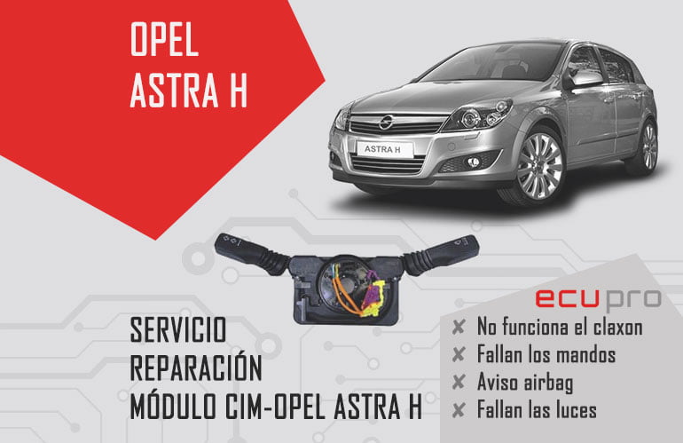 Reparación modulo CIM Opel Astra H