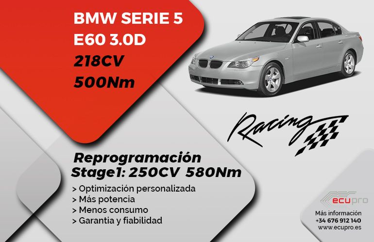 Reprogramación BMW E60 530d Pamplona