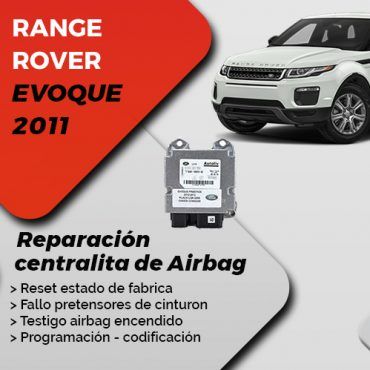 Reparación centralita de airbag Evoque