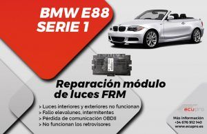 Reparación modulo de luces FMR BMW Serie 1 E88 Cabrio