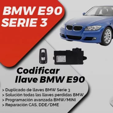 Codificar llave BMW E90 Ecupro
