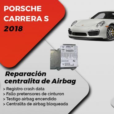 Reparación centralita de airbag Porsche