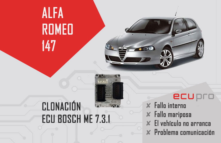 Clonación centralita Alfa Romeo