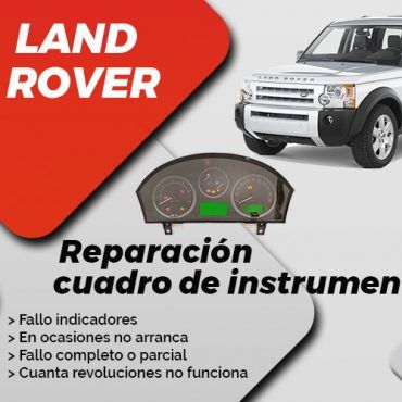 reparación cuadro de instrumentos land rover discovery 3