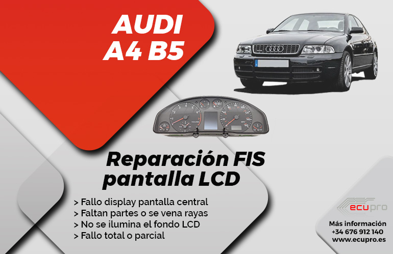 Reparación cuadro de instrumentos Audi A4 B5