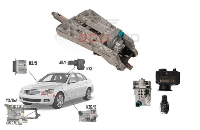 reparación elv mercedes - desmontar elv mercedes