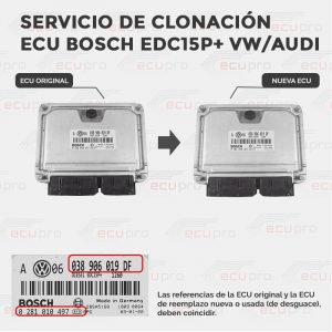 CLONACION ECU BOSCH EDC15P+