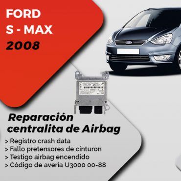 Código de avería u3000 airbag Ford S Max