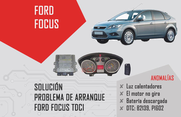 Ford focus no arranca