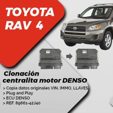clonar centralita motor Denso Toyota RAV4