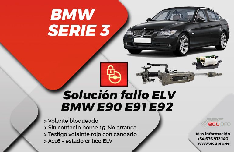 Solución fallo elv bmw serie3 e90