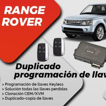 Duplicado de llaves Range Rover 2010
