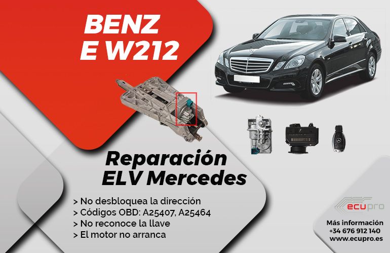 Mercedes Clase E W212 No arranca