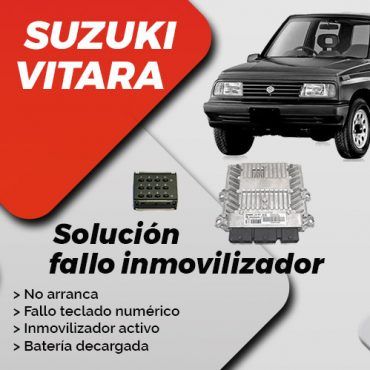 Solución fallo inmovilizador Suzuki