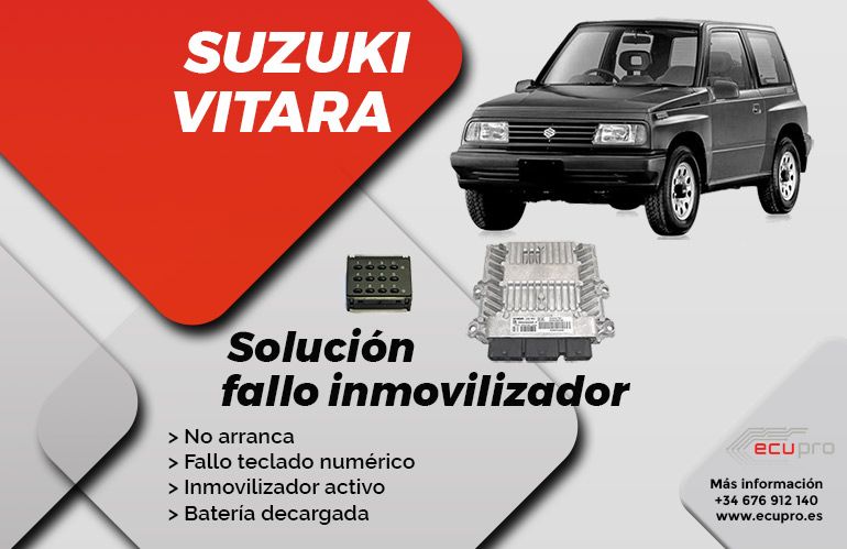 Solución fallo inmovilizador Suzuki