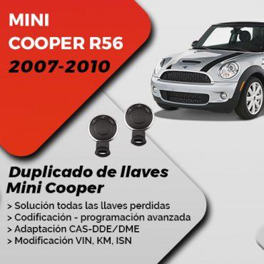 Duplicado de llave mini cooper r56 Pamplona