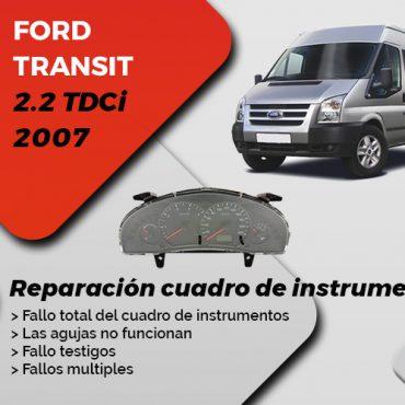 Reparación cuadro de instrumentos Ford Transit