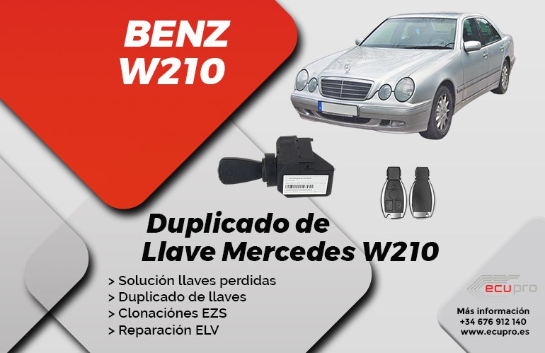 Duplicado-de-Llave-Mercedes-W210