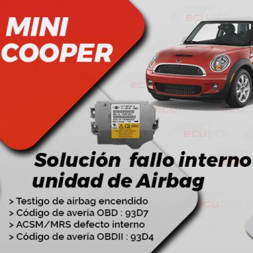 93D7 Mini Cooper -Solución Fallo Interno