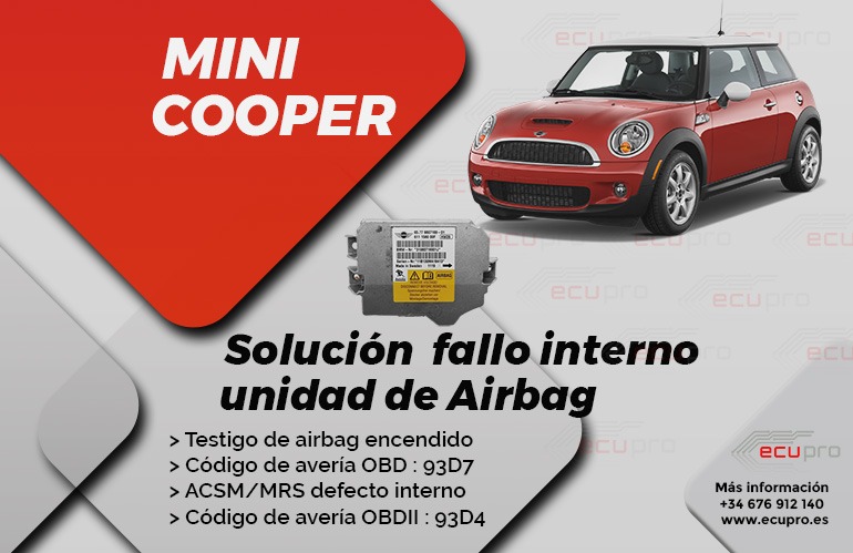 93D7 Mini Cooper -Solución Fallo Interno