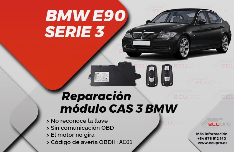 Reparación CAS 3 BMW E90