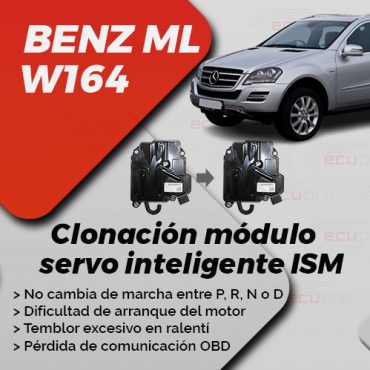 Clonación módulo ISM Mercedes ML W164