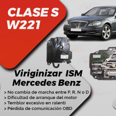 Virginizar - reset ISM Mercedes Clase S W221
