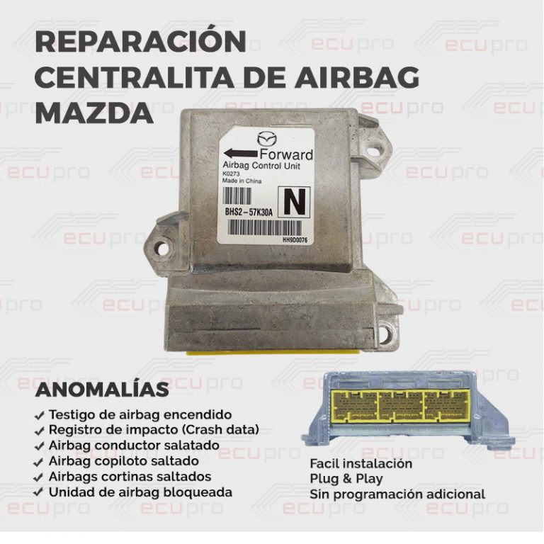 Mazda DG80-57-K30-B Professionell Airbag Steuergerät Reparatur main image 0
