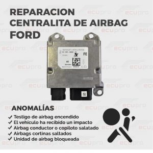 reparación airbag ford fiesta