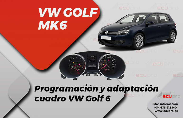 Programación cuadro Golf 6 VDO 5K0920870B 1 Programación y adaptación cuadro golf 6 5k0920870b