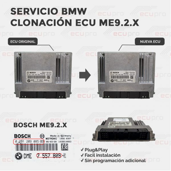 clonacion dme bmw me9.2