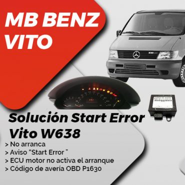 solución start error mercedes vito w638