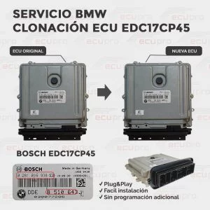 clonacion ecu bmw edc17 bosch
