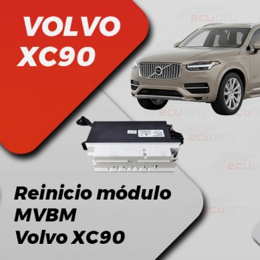 Reinicio módulo MVBM volvo xc90 B16527F