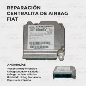 Reparación de centralita de airbag Fiat