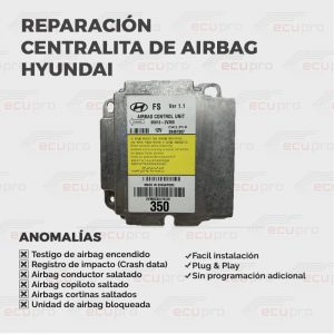 Reparación centralita de airbag Hyundai - Delphi