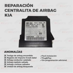 Reparación centralita airbag 95910 1W000 Kia