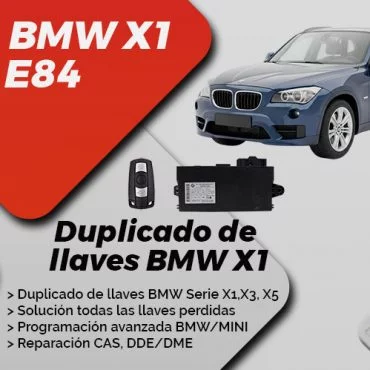 Duplicado llave BMW X1 E84