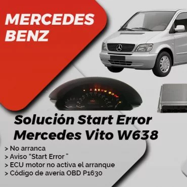 start error mercedes vito w638