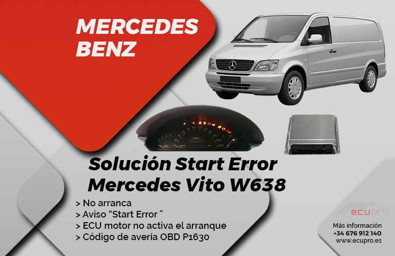 start error mercedes vito w638