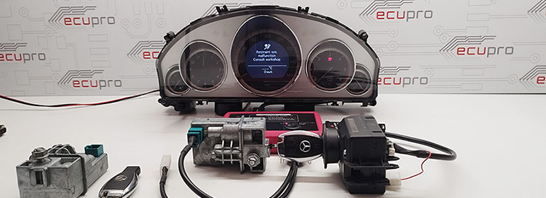 Duplicado de llave Mercedes W203 Clase C 2 Duplicado de llaves Mercedes W203