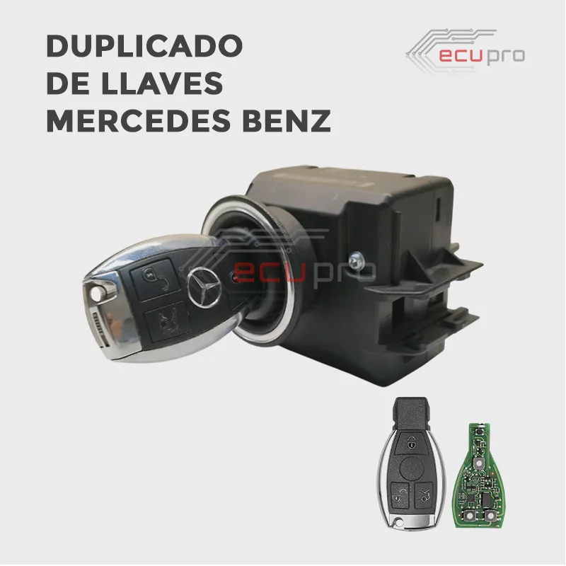 Duplicado de llave Mercedes W203 Clase C 1 Duplicado de llaves Mercedes