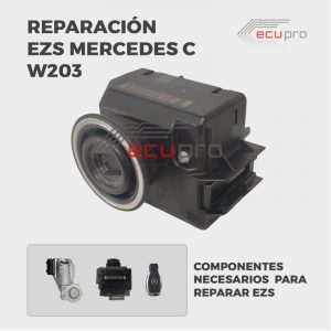 Reparación EZS Mercedes clase C W203 Ecupro